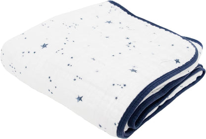 Little Unicorn Original Premium Cotton Quilt | Multi-Layered & Extra-Soft Muslin Fabric |for Babies