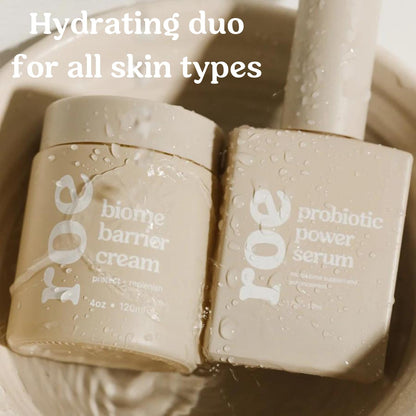 Baby Cream & Baby Serum Power Pair Biome Barrier | For All Skin & Ages | Hydrating Body, Face, Dry Irritated Skin Toddlers, Newborns Skincare (Power Pair)