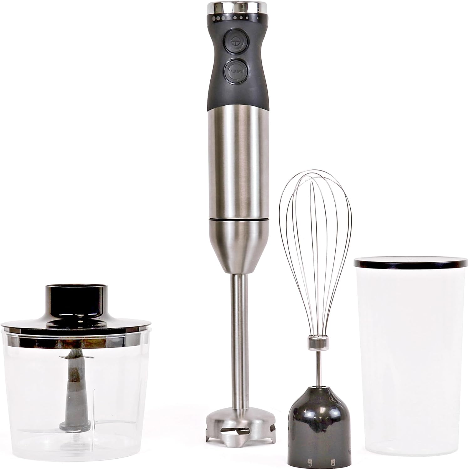 Kenmore Immersion Blender - Handheld Stick Mixer For Kitchen, Food Chopper, Whisk, Smoothie