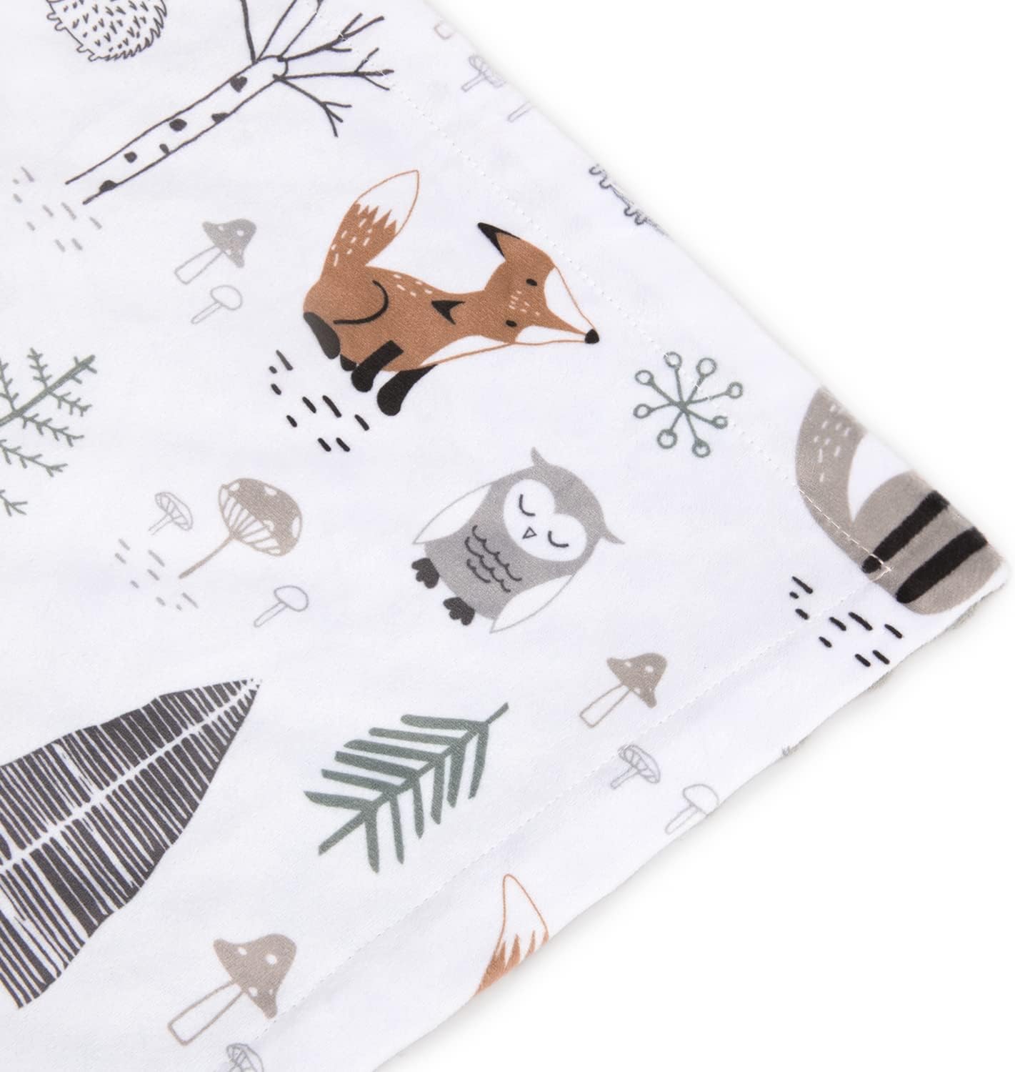 HOMRITAR Baby Blanket for Boys Girls Soft Plush Minky Blanket with Double Layer Dotted Backing for