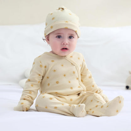 Baby Hats Mittens and Socks Set Cotton Newborn Hat Beanie Soft Infant Girls Boys Caps Gloves 0-6 month