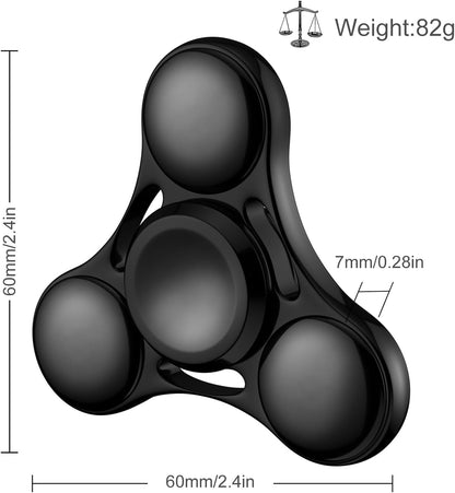 ATESSON Fidget Spinners Toy,Ultra Durable Stainless Steel Bearing High Speed 3-5 Min Precision