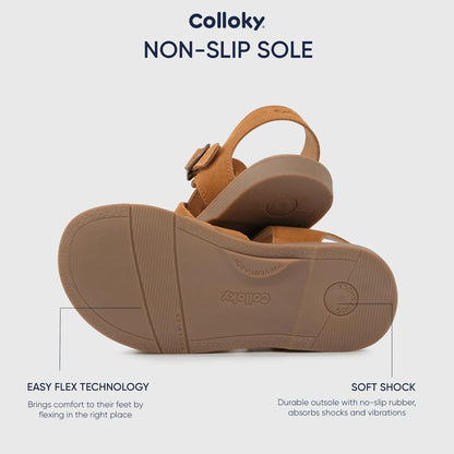 Toddler Girls Fisherman Buckle Sandals - Comfortable Summer Sandals with Closed Toe & Adjustable Strap for Daily Wear & Outdoor Play