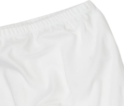 HonestBaby 3-pack Footed Pants Roomy Fit Pull on Bottoms 100% Organic Cotton for Infant Baby Boys, Girls, Unisex
