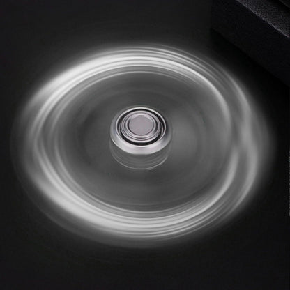 Cool Infinity Gear Gravity Fidget Spinner Metal Toy for Kids Adults, Chaos Flippy Fidget Chain Finger Hand Spinner Desk Toy, Small Gadget Stress Relief Fingertip Gyro Prizes Gift