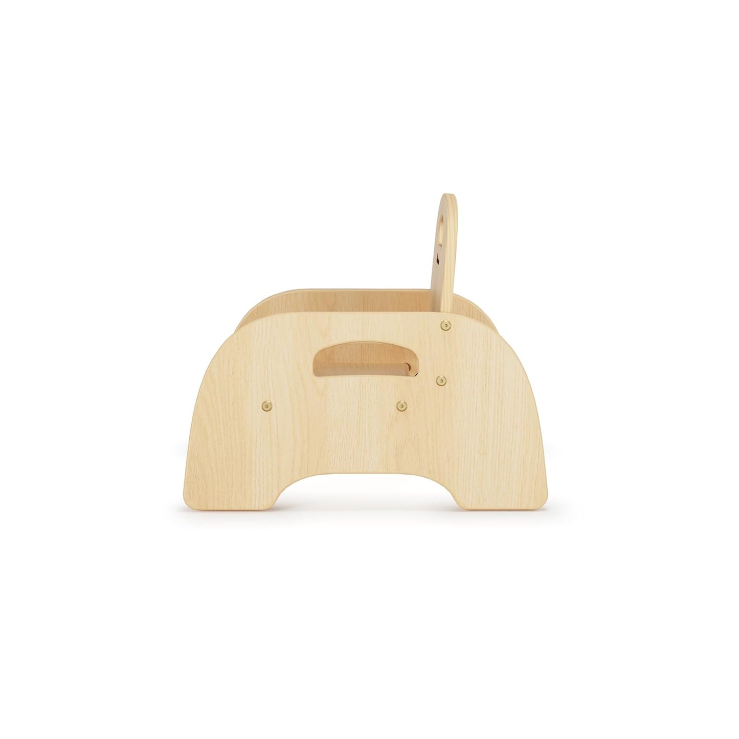 Foundations Simple Sitter Low Wood Feeding Chairs Multipack, Wide No-Tip Base, Adjustable Safety
