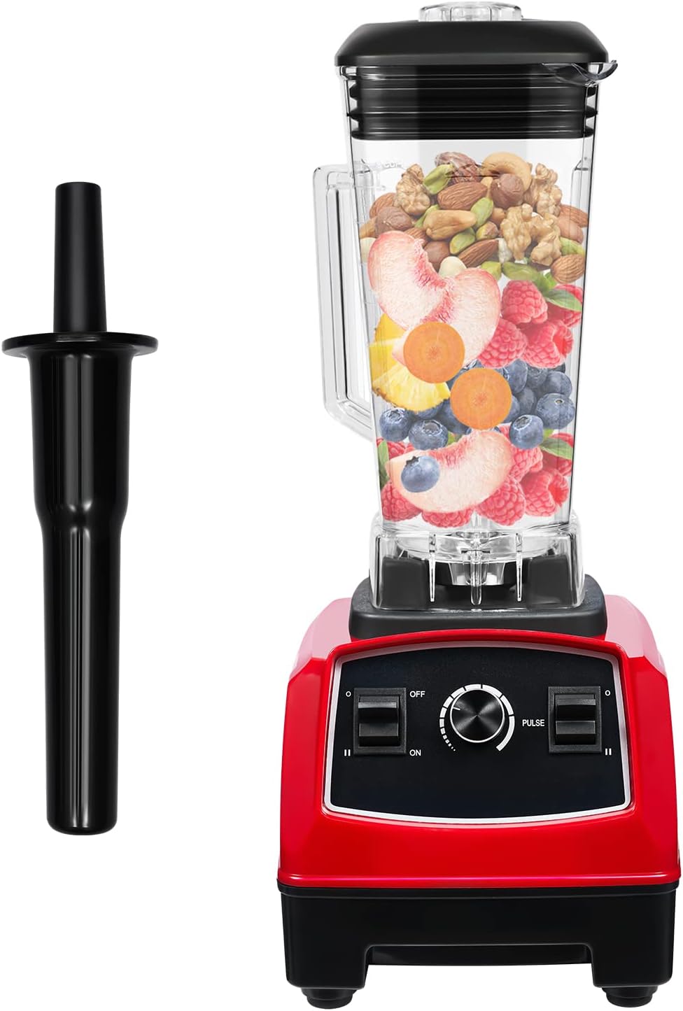 Blender 2L Automatic Smoothie Mixer Baby Food Blender 68oz Fruit Vegetables Juicer 2200W High-Speed