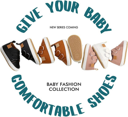 Baby Shoes Mary Jane Flats Non Slip Soft Sole Infant Toddler Sneakers First Walkers Party Christmas Dress Shoes