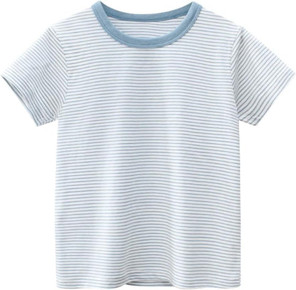 Boys' 4-Pack Excavator Short Sleeve Crewneck T-Shirts Top Tee Size 2-7 Years Toddler Boys' Value Pack Cotton T-Shirt