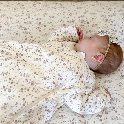 GUNAMUNA Unisex Long-Sleeve Sleep Sack, Wearable Sleep Bag for Babies and Toddlers, Soft Rayon, 1.0 TOG, 3 to 36 Months