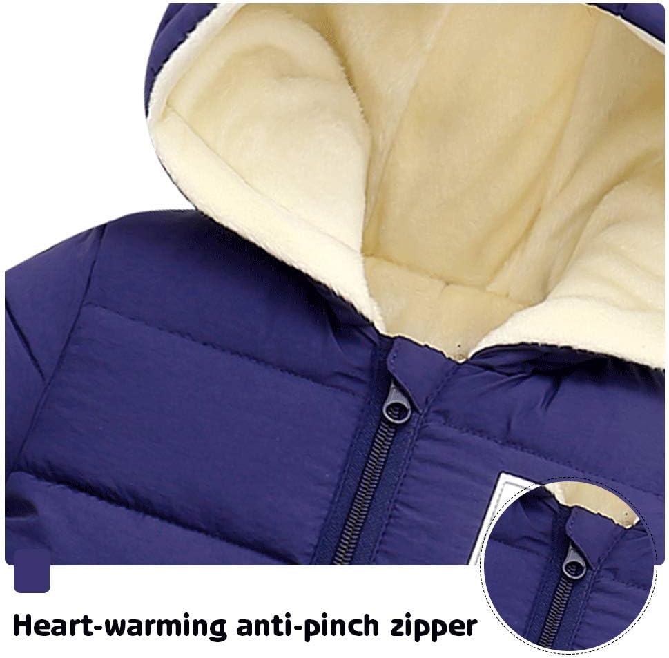 Cute Baby Boys Snowsuit New Born baby girls Winter Coat Toddler Clothes