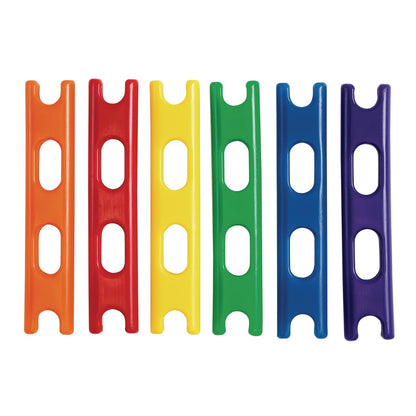 Environments 6.25 inch Chunky Construction Bars, 36 Pieces, Building Blocks, Manipulatives, Early STEM, Educational Toy, Ages 18 Months and Up