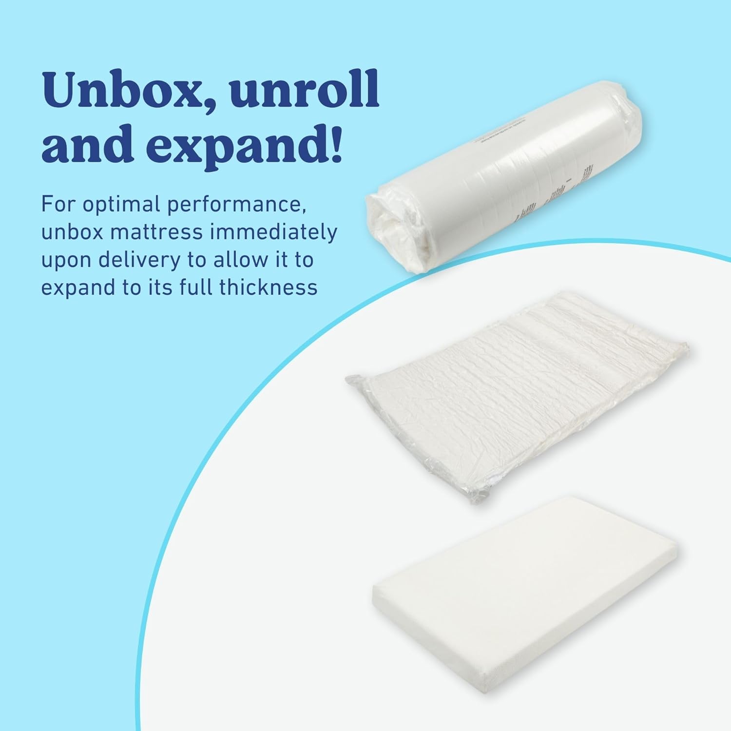 Graco Premium Crib & Toddler Mattress – GREENGUARD Gold Certified, CertiPUR-US Certified Foam