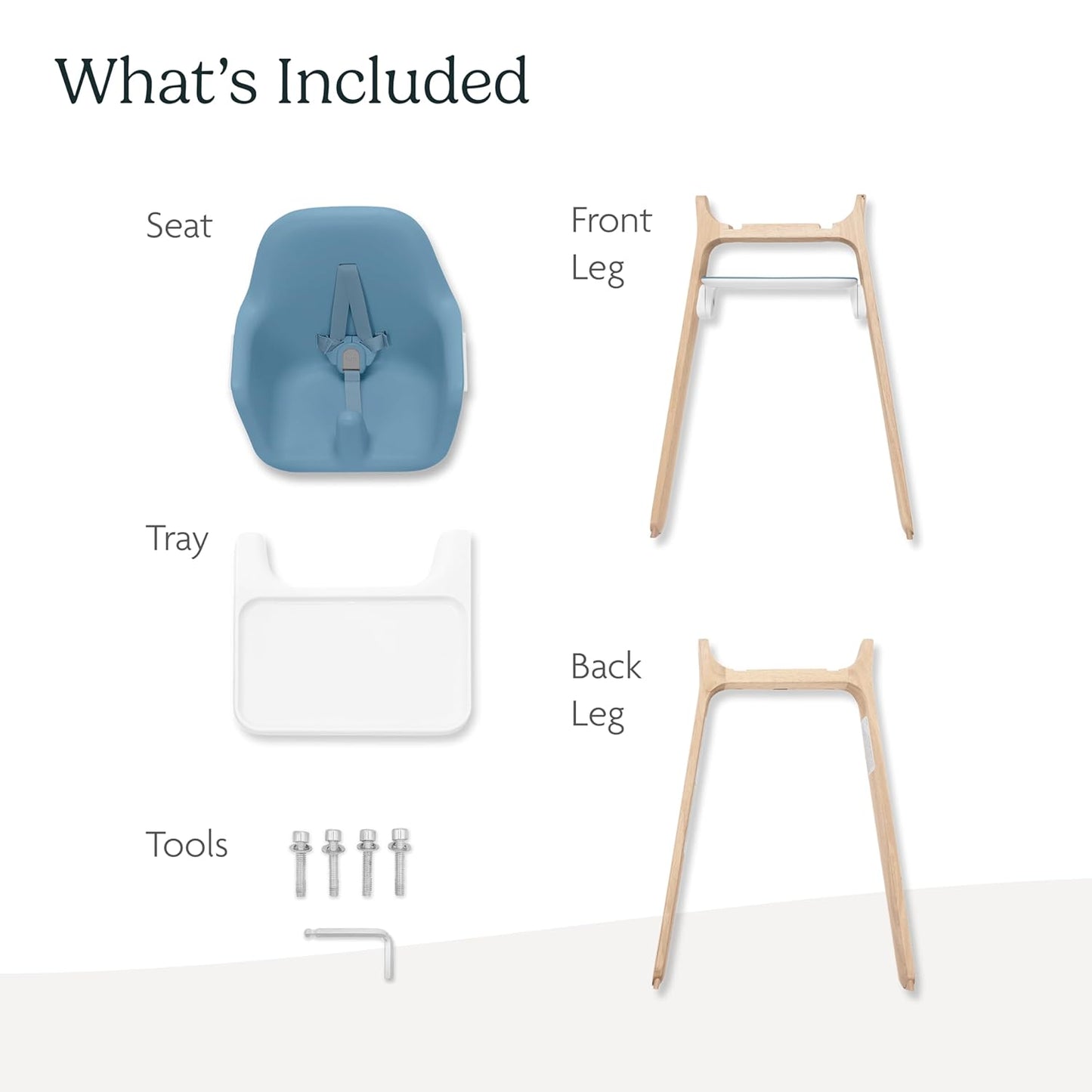 UPPAbaby Ciro High Chair/Sleek, Easy-to-Clean Design/Perfect-Fit Tray to Bring Baby to