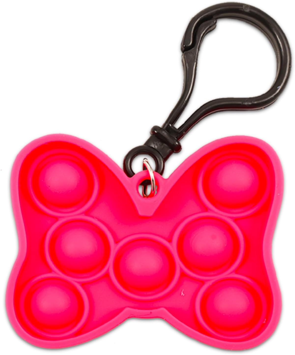 Minnie Mouse Keychain for Kids - Bundle with 2 Minnie Mouse Fidget Toy Keychains Plus Stickers, More | Minnie Mouse Pop Fidget Toys for Girls
