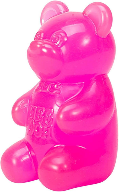 Pink Gummy Bear Sensory Toy – Squishy Stress Relief Fidget Toy for Kids & Adults (1 Piece)