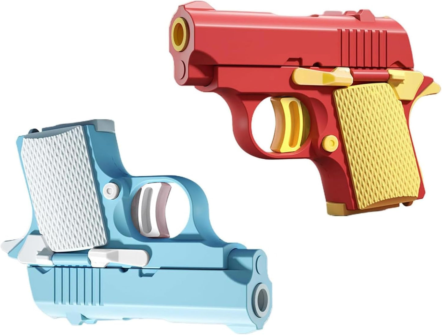 2024 New 1911 Model Radish Fun and Safe Toys,Fidget Toys Suitable for Relieving ADHD and Anxiety,Stress Relief Funny Toys for Adults,The Fun Gift for Adults and Kids (Red&Blue / 2 PCS Pack)