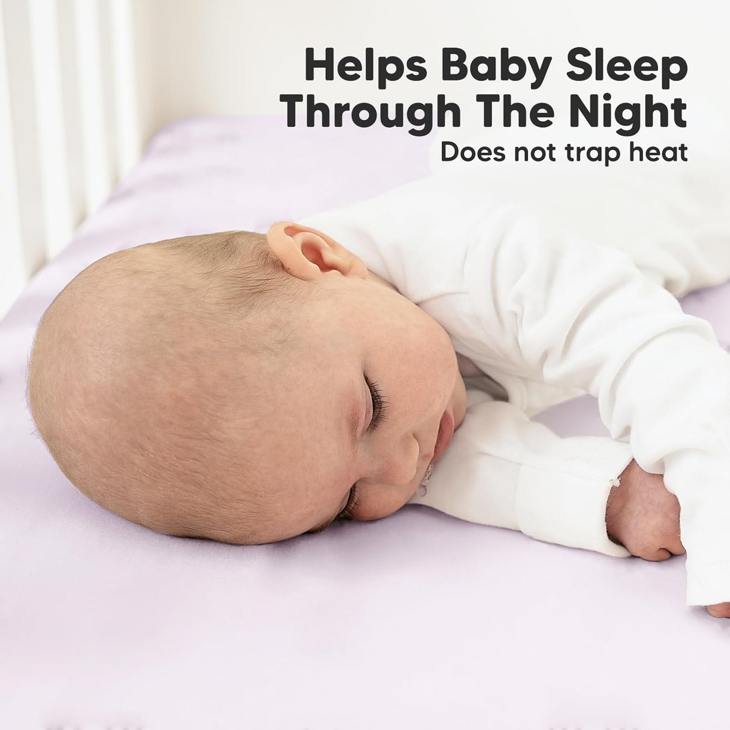 KeaBabies 2-Pack Organic Crib Sheets for Boys, Girls - 52x28 Fitted Crib Mattress Sheet Neutral