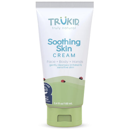 TruKid Natural Eczema Cream for Kids, Toddlers & Babies, NEA-Accepted for Eczema, Safe for