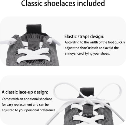 MORENDL Toddler Shoes Baby Walking Sock Shoes Infant Sneakers 0-4 Years Boy Girl Barefoot Tennis Shoe Non-Slip Brethable