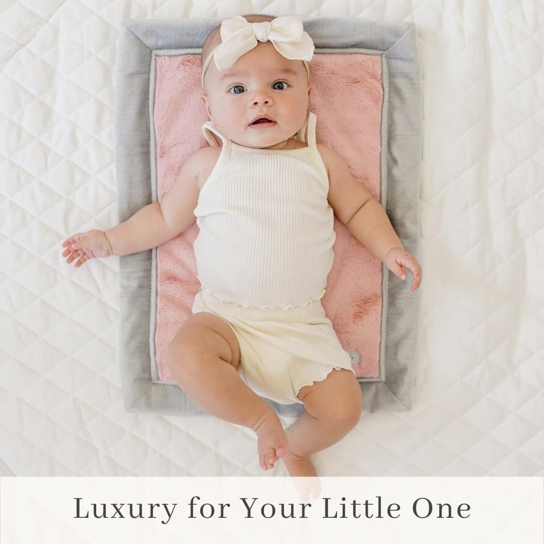 SARANONI Security Blankets for Babies Super Soft Boutique Quality Lush Luxury (Mini 15" x 20"
