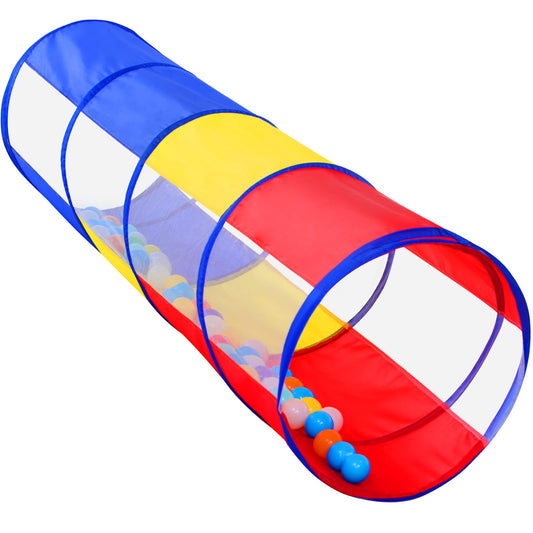 Kids Play Tunnel for Toddlers, Pop Up Crawl Through Tunnel Play Tent for Baby Infant Children or
