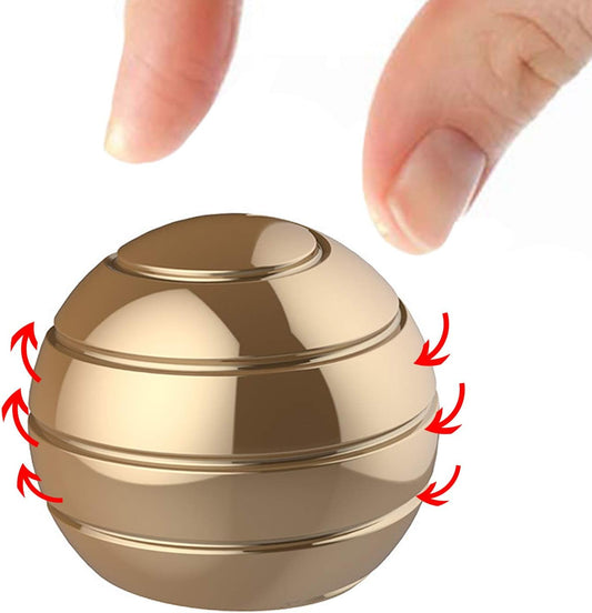 Kinetic Desk Toys,Full Body Optical Illusion Fidget Spinner Ball,Gifts for Men,Women,Kids Size 1.58"