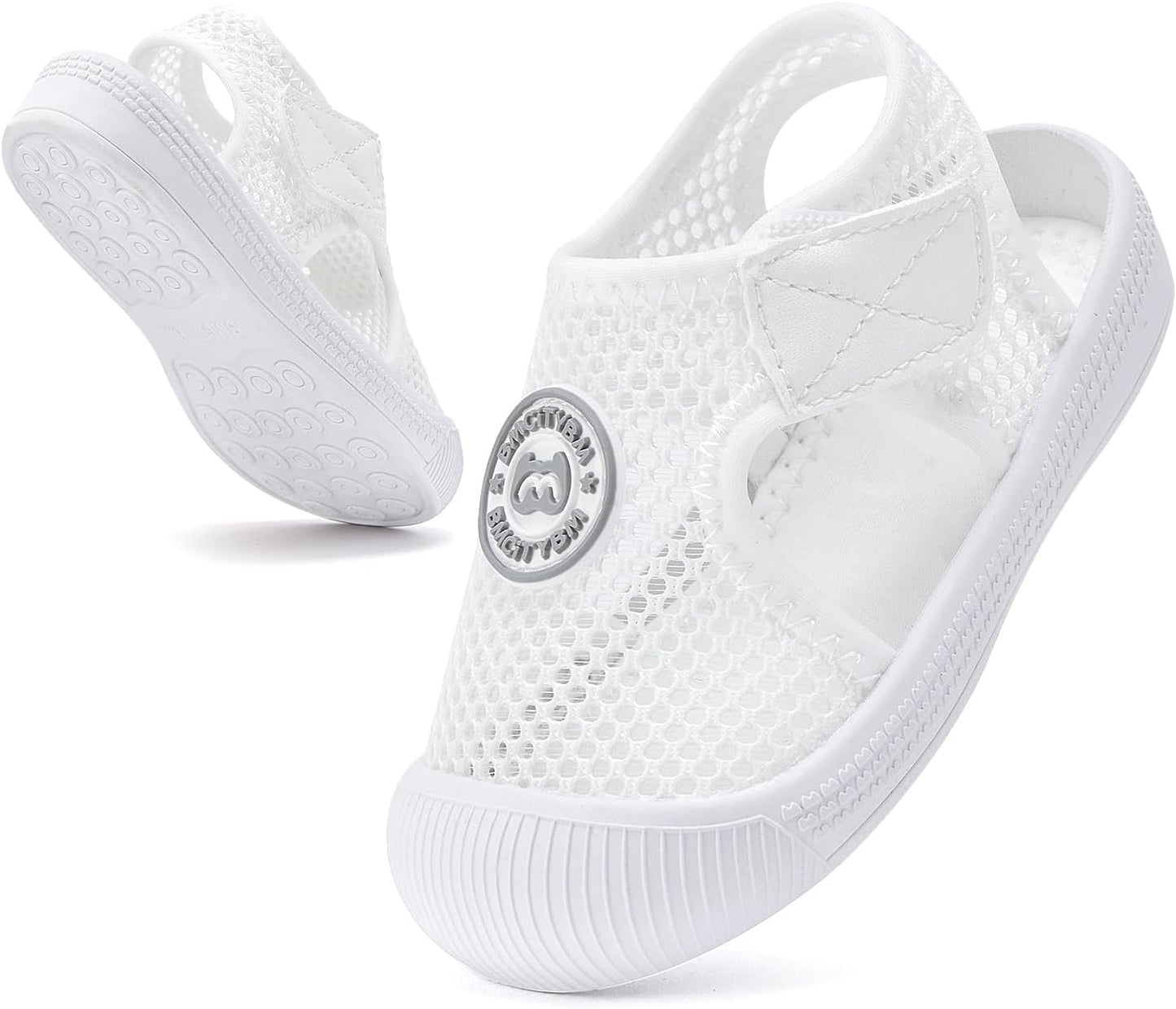 BMCiTYBM Baby Boy Girl Closed Toe Summer Sandals Lightweight Shoes Infant Non-Slip First Walking Sneakers 6 9 12 18 24 Months