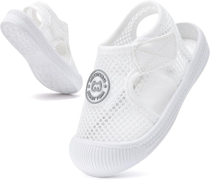 BMCiTYBM Baby Boy Girl Closed Toe Summer Sandals Lightweight Shoes Infant Non-Slip First Walking Sneakers 6 9 12 18 24 Months