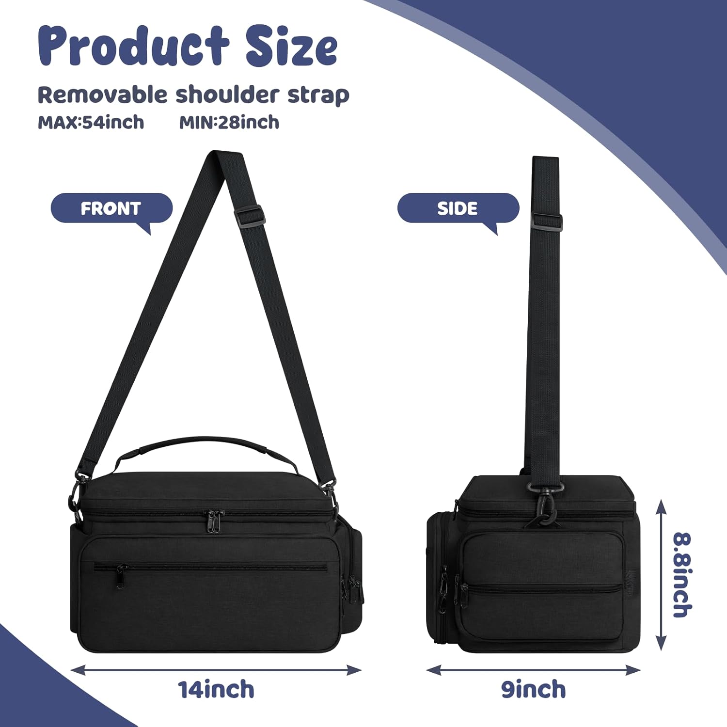 Breast Pump Bag for Spectra S1 S2, Pumping Bag with Waterproof Mat for Pumps Accessories, Portable