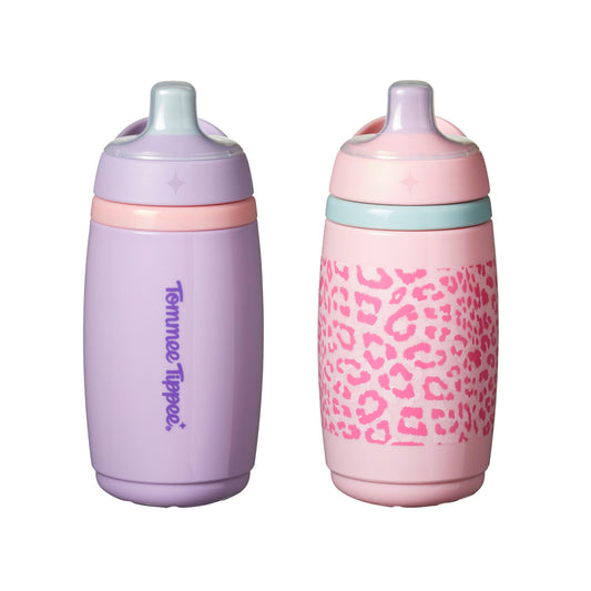 Tommee Tippee Active Spout Toddler Cups, 1-3 Years, Insulated, 9oz