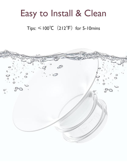 Momcozy Flange Insert 19mm Compatible with Momcozy M5. Original M5 Breast Pump Replacement
