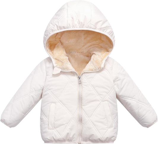Baby girls winter coats toddler outerwear snow jackets infant boys warm clothes