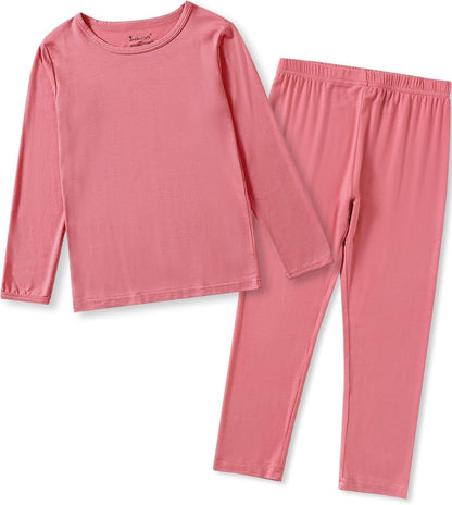 Jimonda Baby Boys Girls Pajama Sets Toddler Sleepwear Cool Jammies 2pcs Viscose from Bamboo PJs 18M-8Y