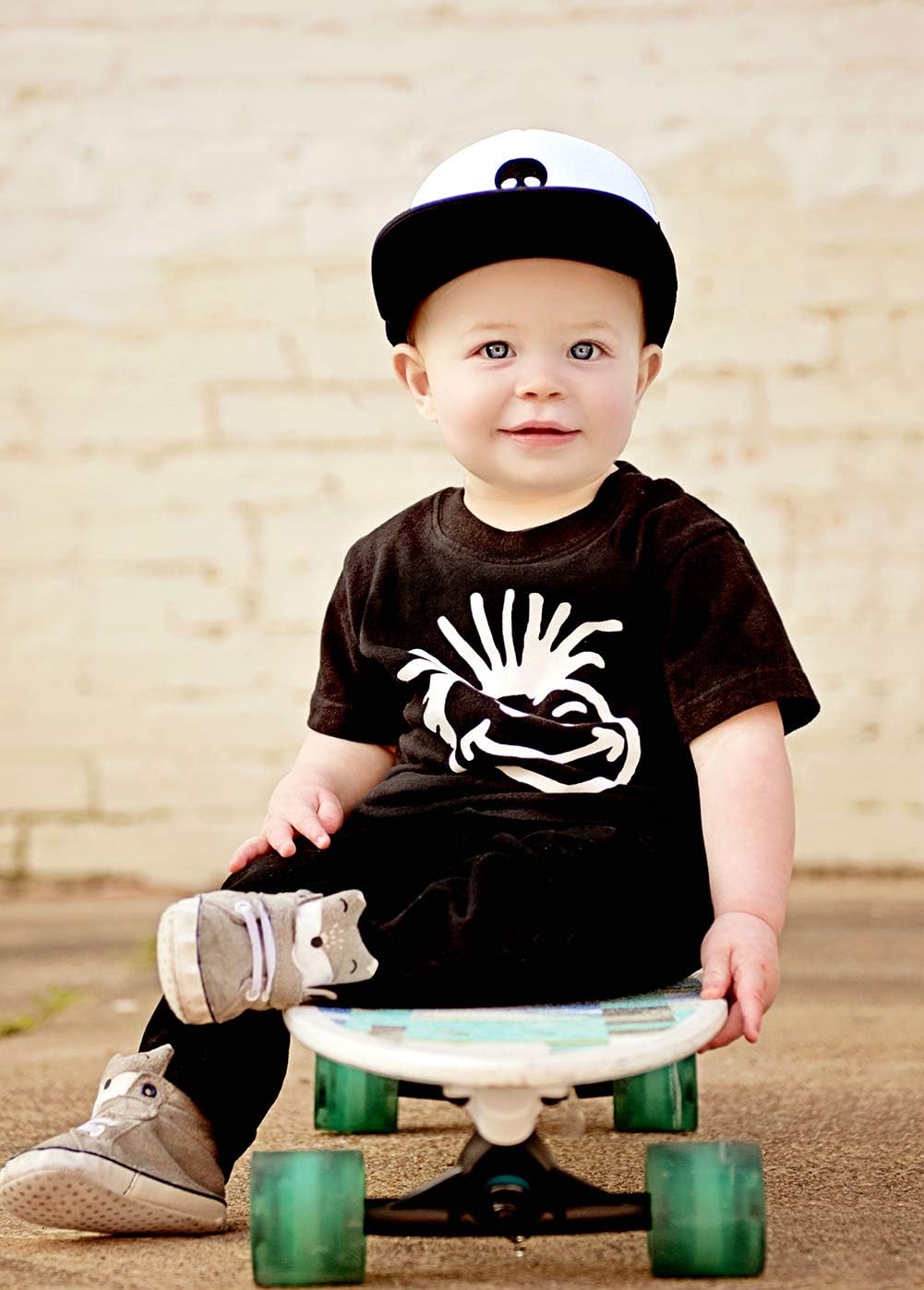 Baby Hats - Baseball Hat, Newborn Youth Flat Brim Mesh Trucker Surf Skate Bubba Bro Fitted Beach Cap Gorros para Bebes