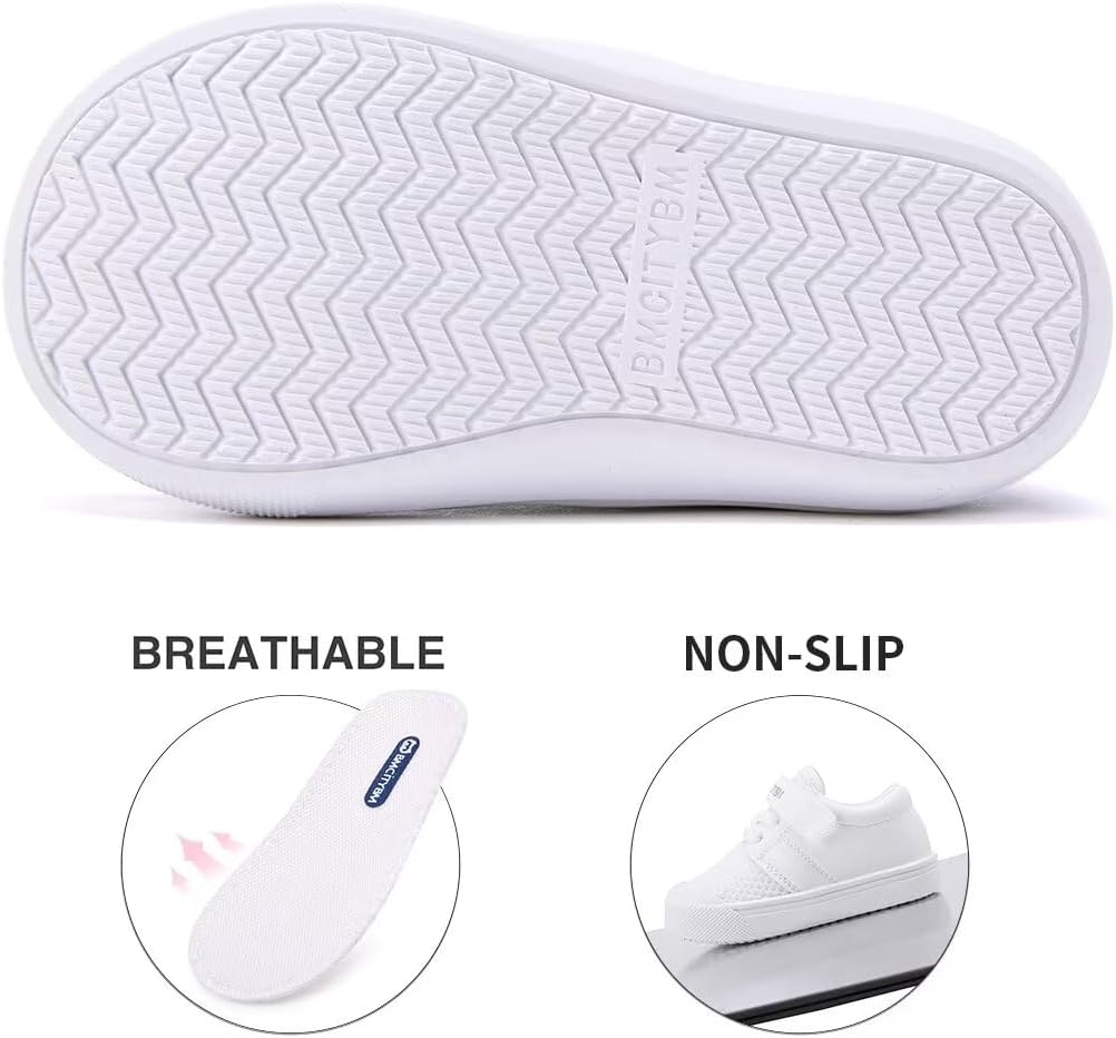 BMCiTYBM Baby Sneakers Girls Boys Lightweight Breathable Mesh First Walkers Shoes 6-24 Months