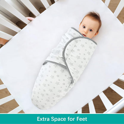 Biloban Baby Swaddles 0-3 Months for Boy Girls, Warm Quilted Baby Swaddle, Newborn Swaddle