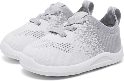MORENDL Toddler Shoes Baby Walking Sock Shoes Infant Sneakers 0-4 Years Boy Girl Barefoot Tennis Shoe Non-Slip Brethable