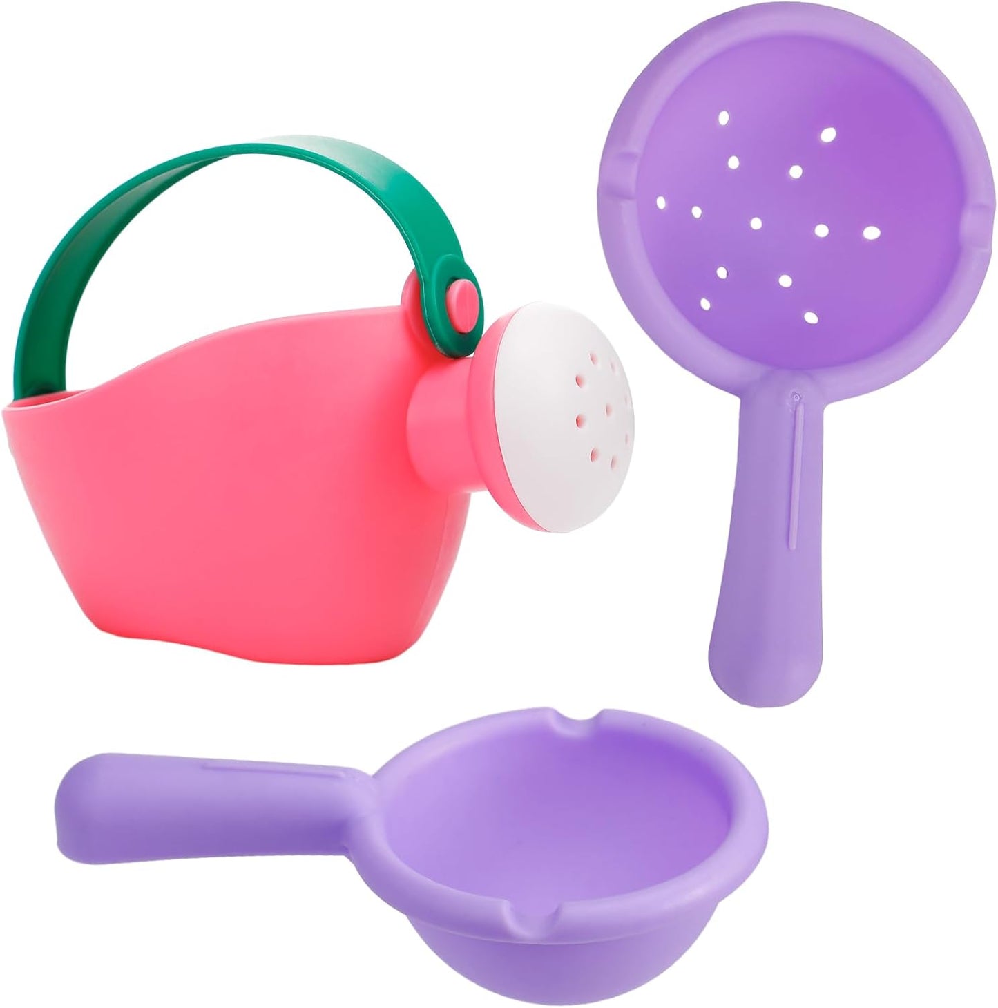 Small Soft Bath Toys for Toddlers 1-3 - Super Easy to Clean Water Table Toys Baby Tub Swimming Pool