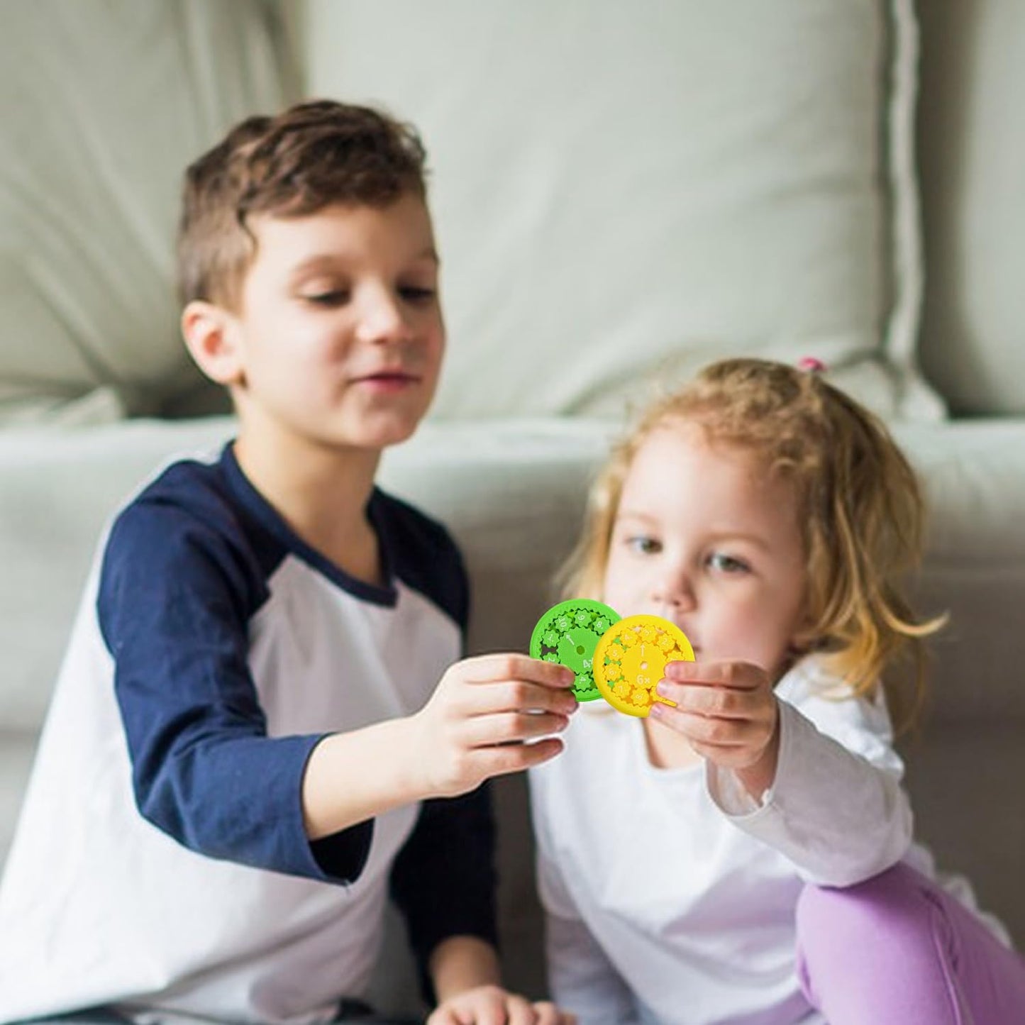 Math Fidget Spinners Educational Math Fact Fidget Spinners Learn Division & Multiplication Early Learning Education Toys