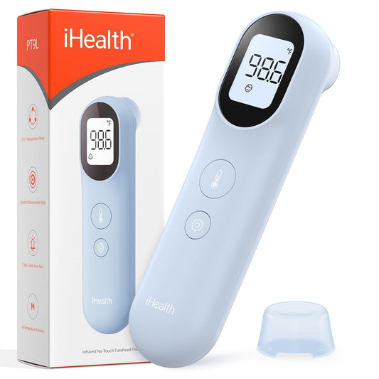 iHealth Infrared Digital Thermometer for Adults and Kids, Baby Thermometer with 3-in-1 Mode &