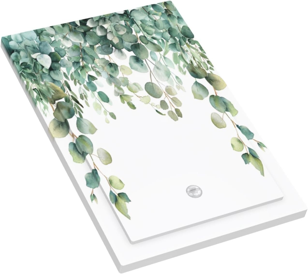 Decorative Switch Covers Plate Rustic Green Eucalyptus Leaves 1 Gang No Device Single Blank Outlet Covers Wall Plate Cover Light Switch Plate Electrical Faceplate for Country Bedroom Decor