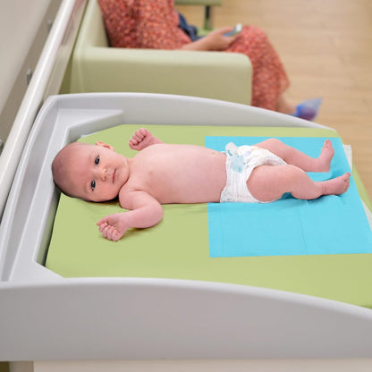 100pcs Disposable Changing Liner 2-ply Baby Changing Station Pad Disposable Changing Pads Diaper Changing Mat Portable Sanitary Liner Refills for Commercial Restrooms