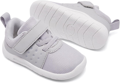 MORENDL Toddler Baby Shoes 0-4 Years Boy Girl Lightweight Breathable Non-Slip Sports Sneakers Running Walking Tennis Barefoot Shoes