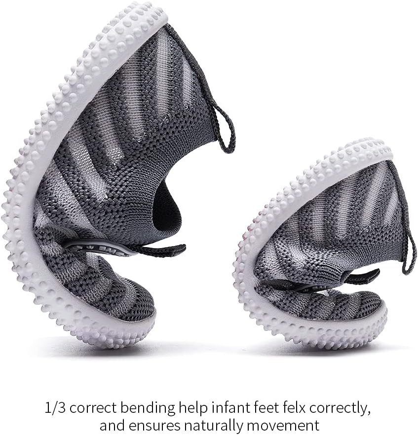 BMCiTYBM Baby Shoes Boy Girl Infant Sneakers Non-Slip First Walkers 6 9 12 18 24 Months