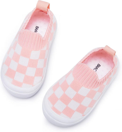 BMCiTYBM Baby Sneakers Girls Boys Lightweight Breathable Mesh First Walkers Shoes 6-24 Months