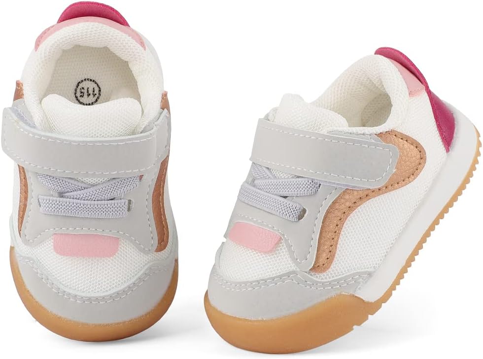 Baby Shoes Boys Girls First Walkers Cute Animals Toddler Sneakers Prewalkers Rubber Sole