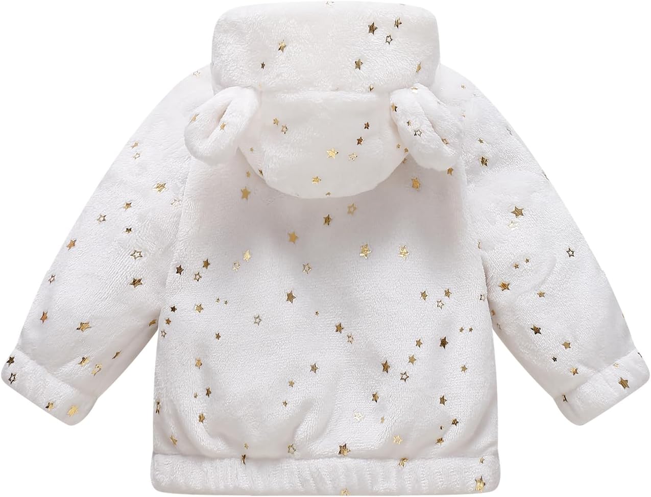 Baby Girl Winter Fleece Coat Toddler Boy Jacket Infant With Hood Warm Outerwear