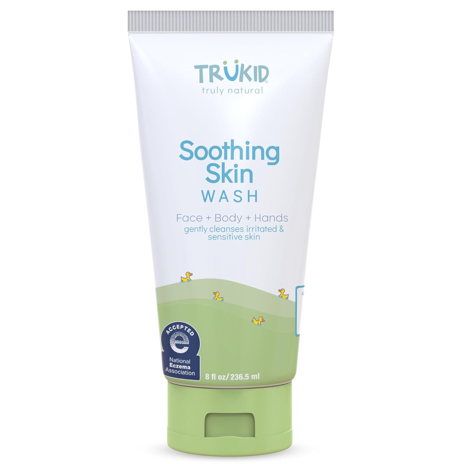 TruKid Kids Body Wash – Natural, Unscented Face, Body & Hand Wash for Sensitive Skin - NEA-Accepted
