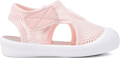 BMCiTYBM Baby Boy Girl Closed Toe Summer Sandals Lightweight Shoes Infant Non-Slip First Walking Sneakers 6 9 12 18 24 Months
